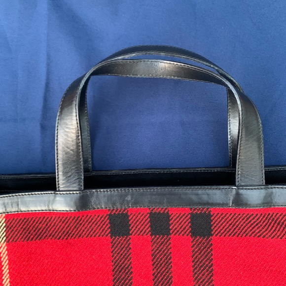 Vintage Burberry London tote bag medium size. - Picture 14 of 16